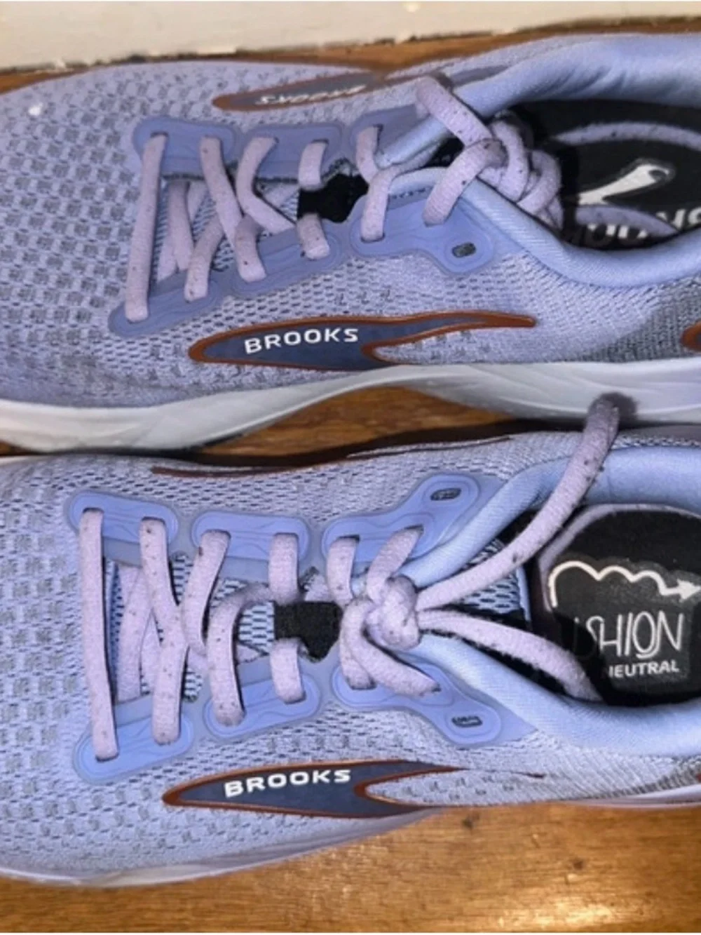 Brooks breathable mesh